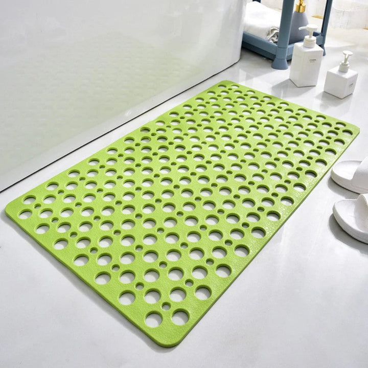 Bath Mat Shower Suction Cup Drain Design