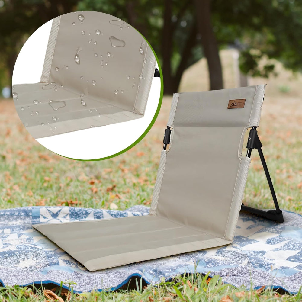 Beach Chair Camping Foldable Reclining Lounge
