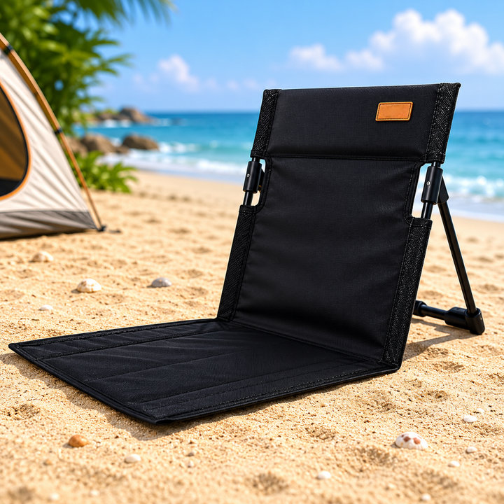 Beach Chair Camping Foldable Reclining Lounge