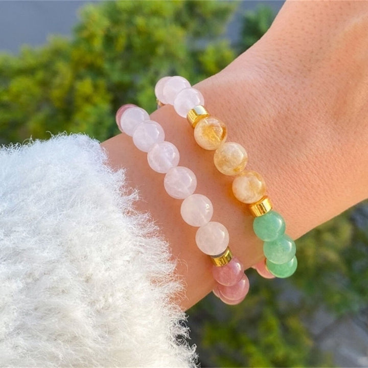 Beaded Bracelet Mothers Day Gift Natural Stone Birthstone