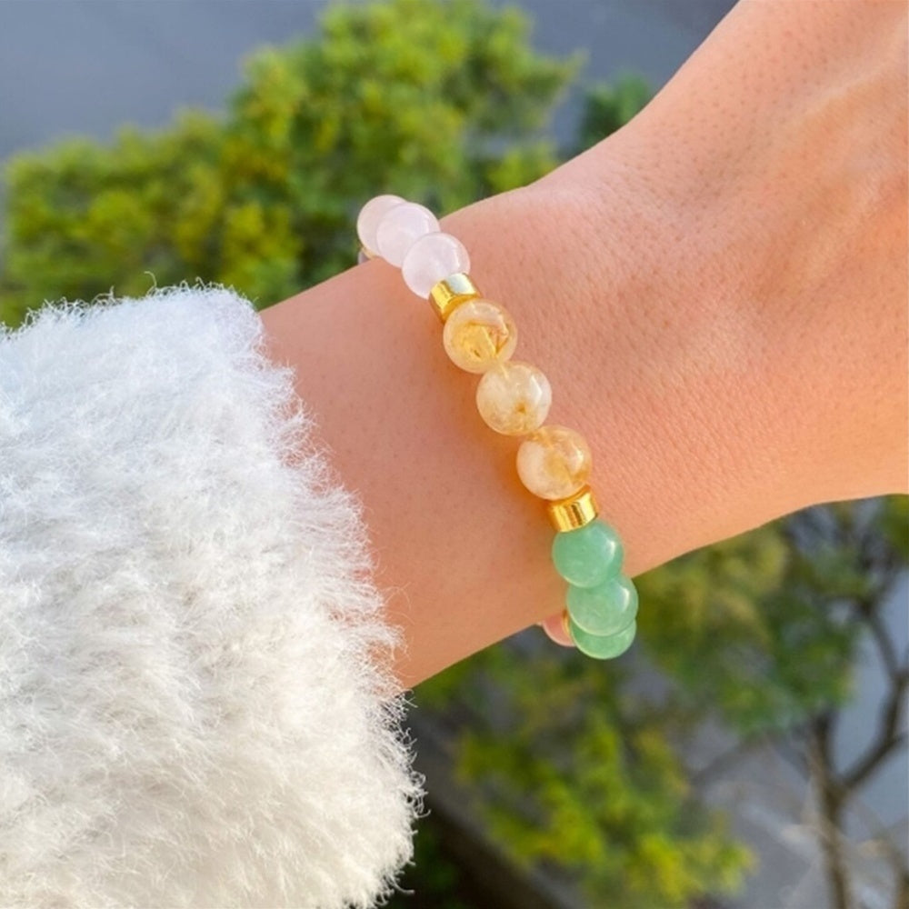 Beaded Bracelet Mothers Day Gift Natural Stone Birthstone