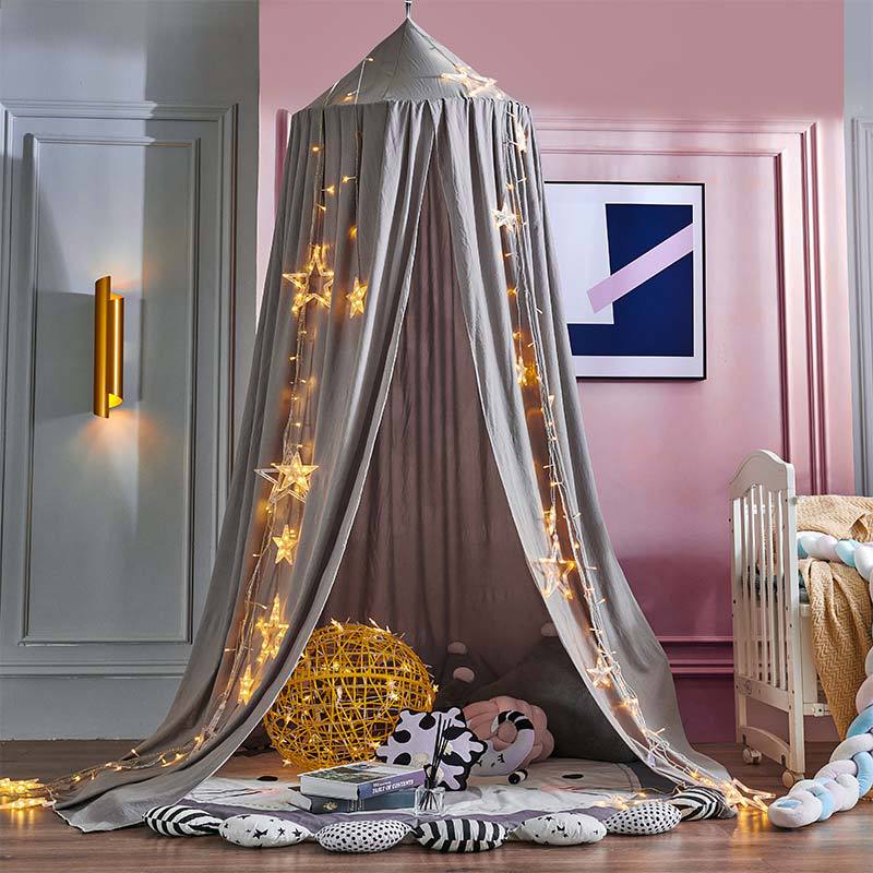 Nursery Kids Bed Canopy Hanging Room Net Decor