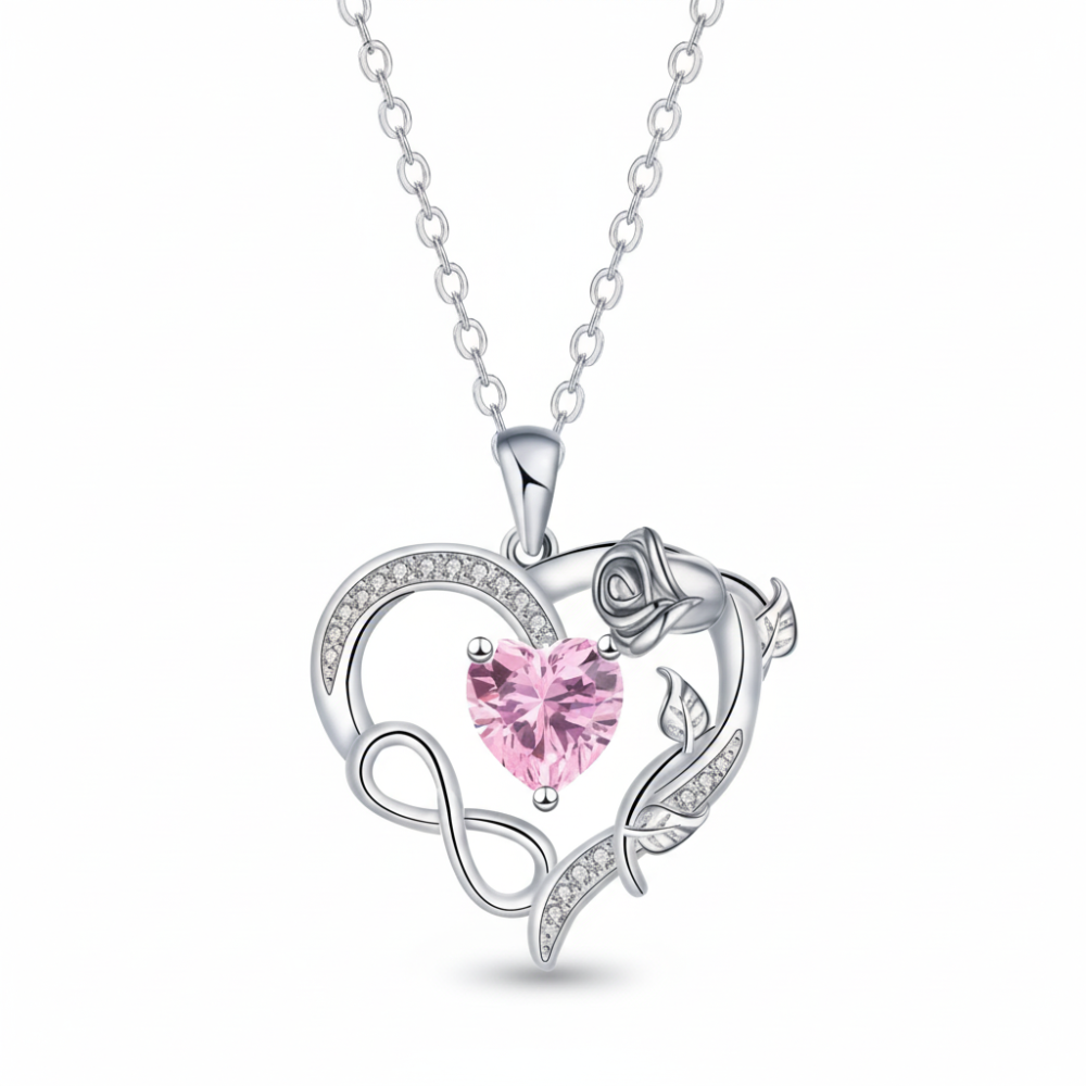 Gift Box Teddy Bear Preserved Rose jewelry Display