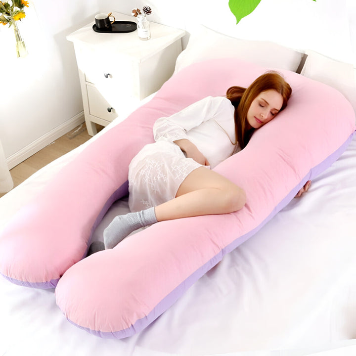 Body Pillow Pregnancy Side Sleeper Support Cushion
