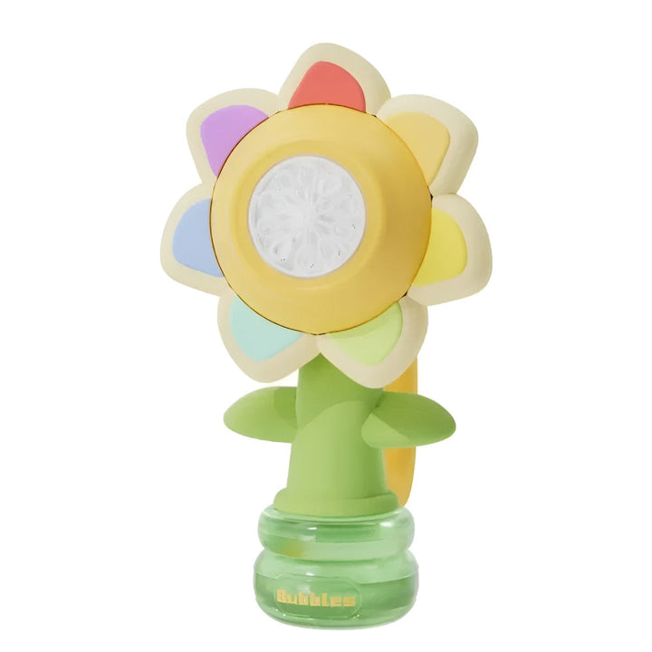 Bubble Machine Flower Bubble Blower Kids Automatic Toy