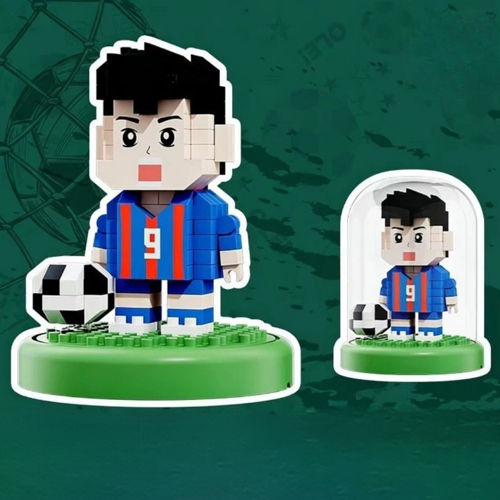 Building Blocks Worldcup Soccer Set Small Plastic Toy Kit