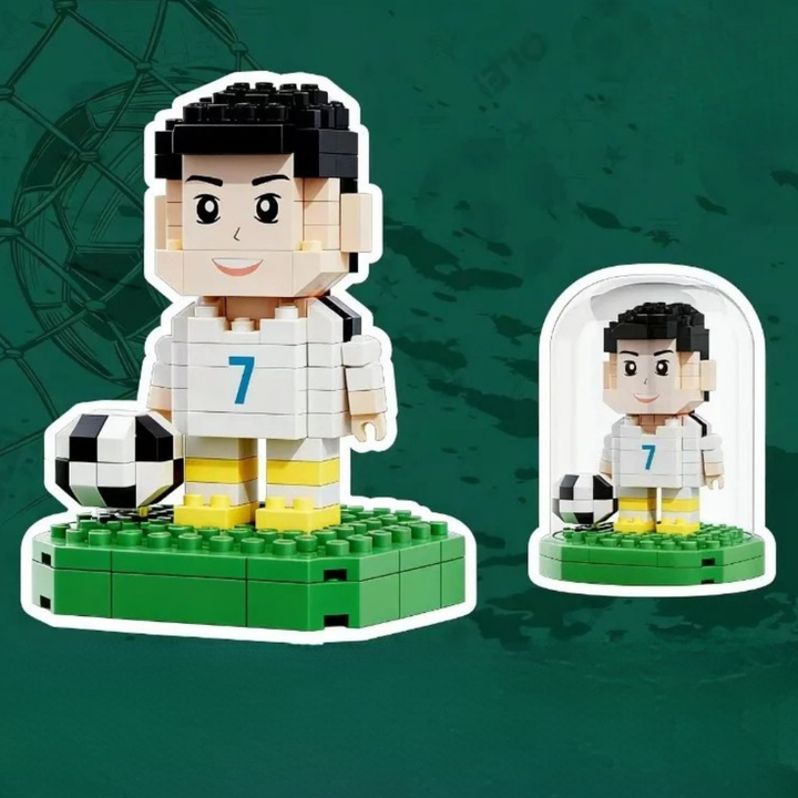 Building Blocks Worldcup Soccer Set Small Plastic Toy Kit