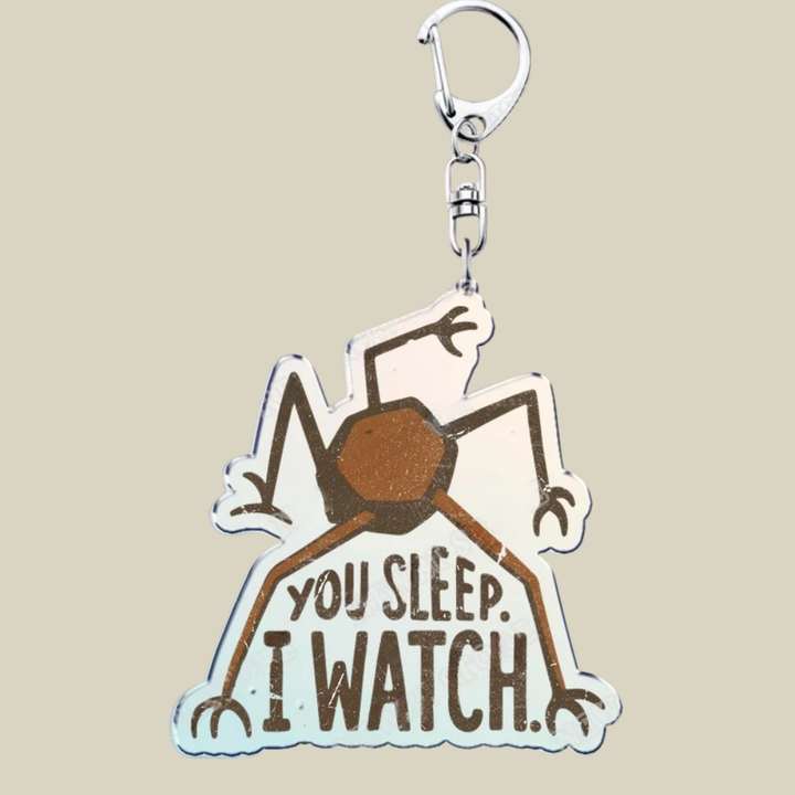 Bunnycat Keychain Funny Acrylic Charm Cute Cartoon Key Ring Gift