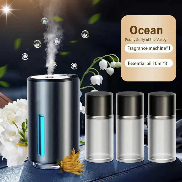 Car Air Freshener Aromatherapy Essential Oil Diffuser Vent Clip