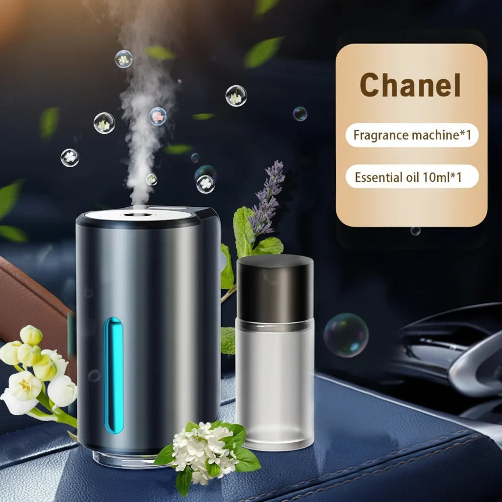 Car Air Freshener Aromatherapy Essential Oil Diffuser Vent Clip