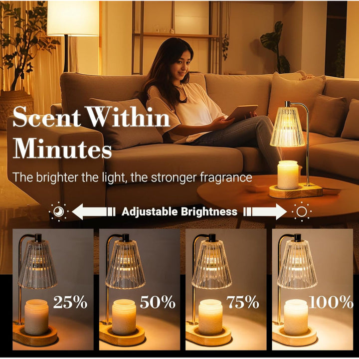 Candle Lamp Electric Wax Melting Table Light