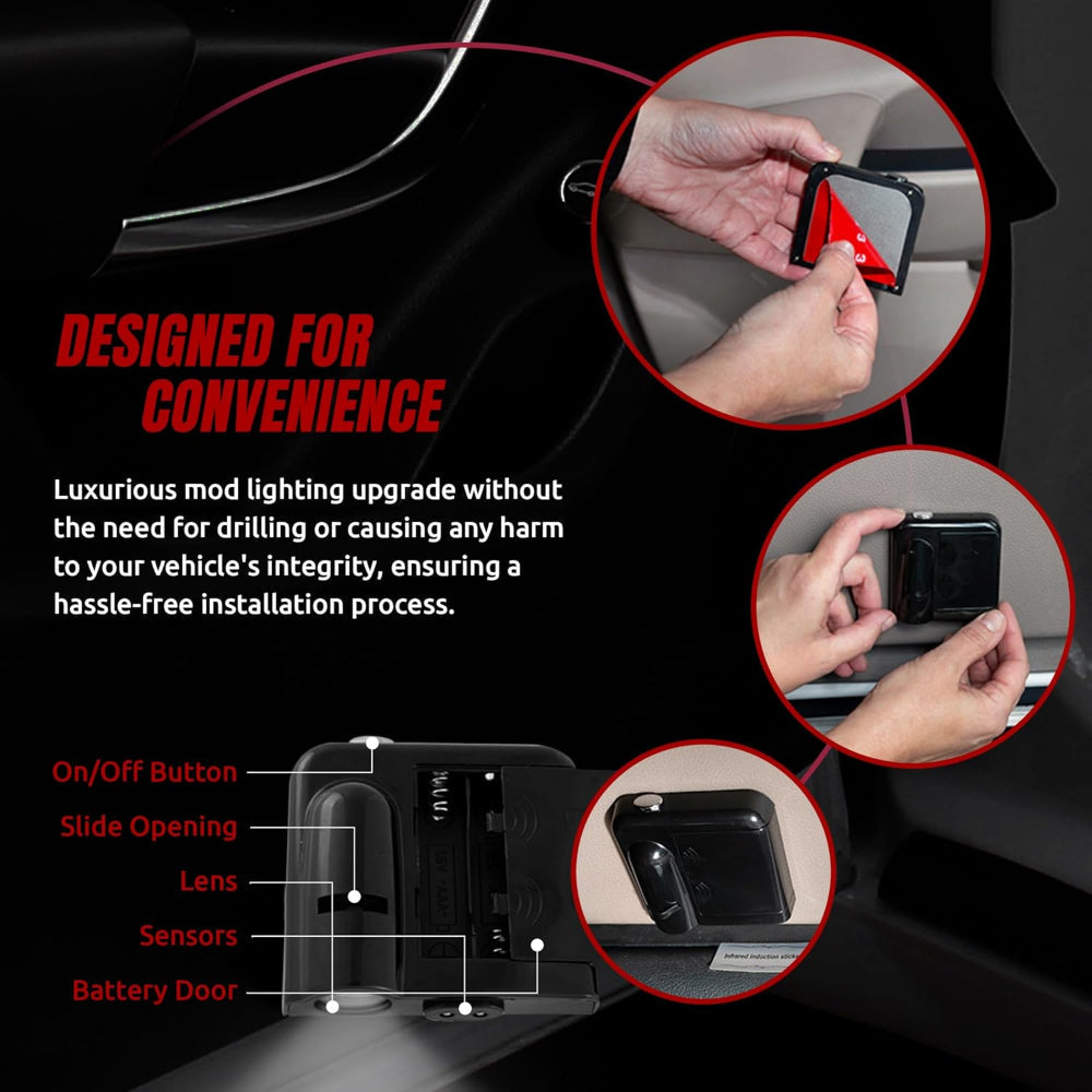 Car Door Light LED Projector Wireless Entry Courtesy Light