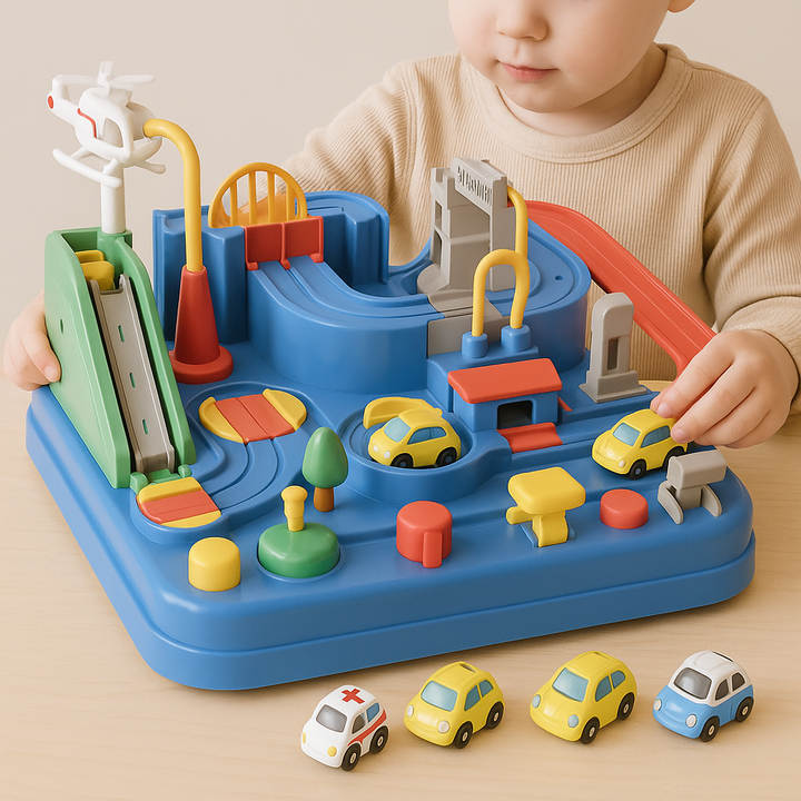 Car Track Toy City Adventure Puzzle Game