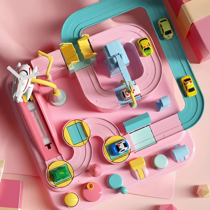 Car Track Toy City Adventure Puzzle Game