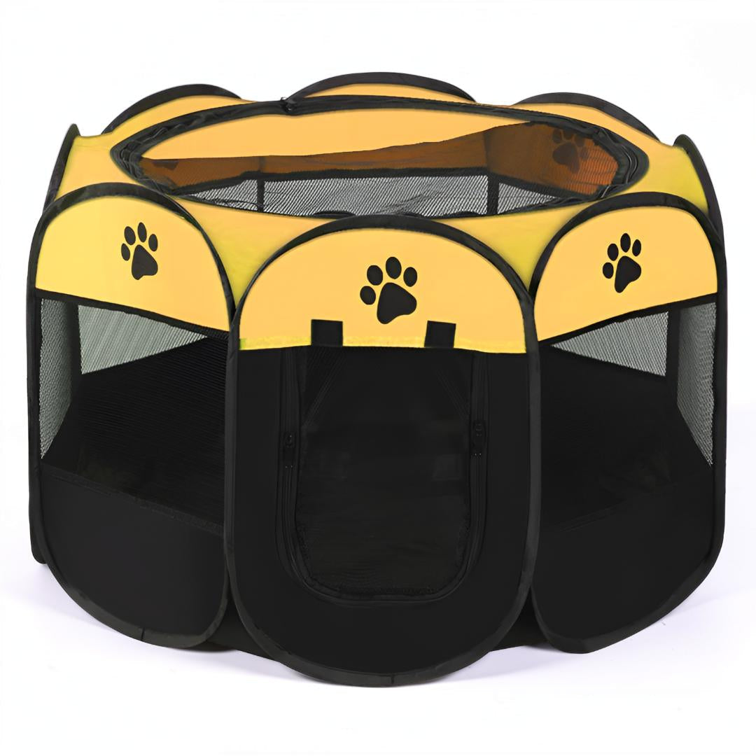 Cat Playpen Foldable Mesh Portable Pet Tent