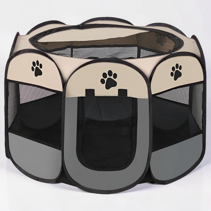 Cat Playpen Foldable Mesh Portable Pet Tent