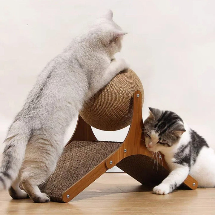 Cat Scratcher Ball Interactive Climbing Toy