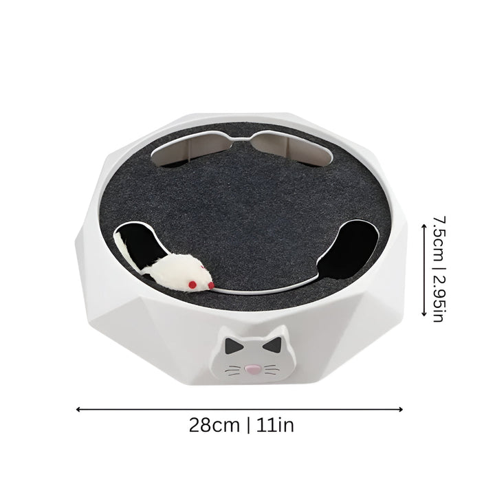 Cat Toy Scratch Pad Interactive Mouse Activity Center