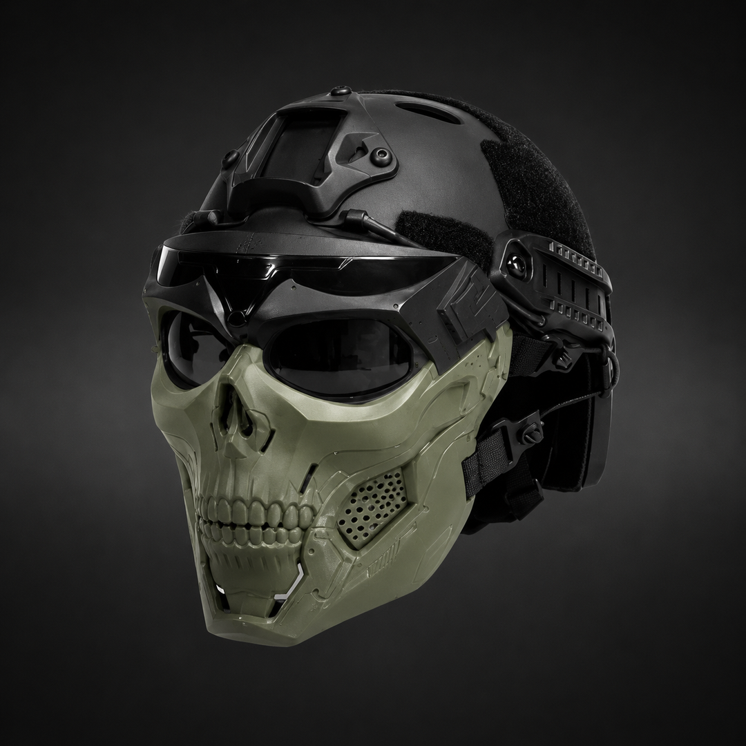 Halloween Mask Skull Tactical Helmet Outdoor Gear
