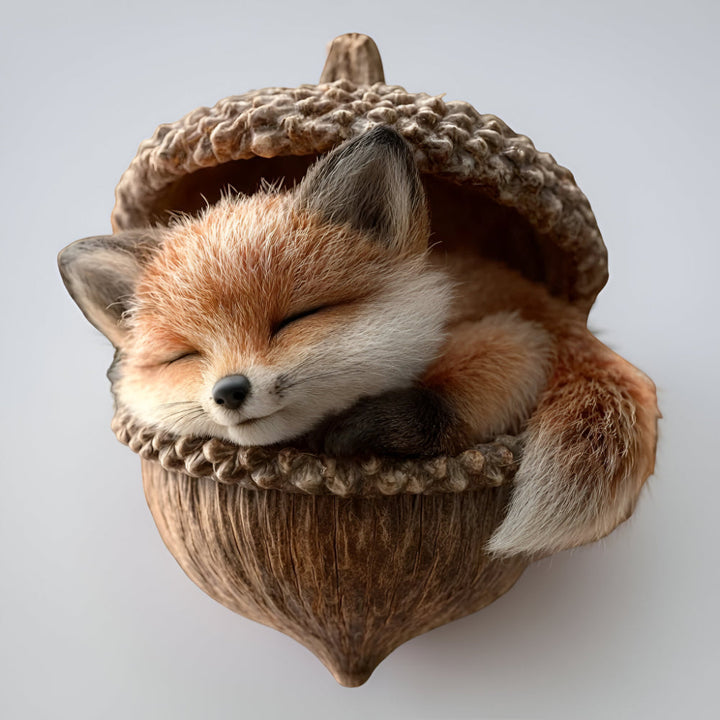 Christmas Ornaments Woodland Animal Acorn Tree Decor
