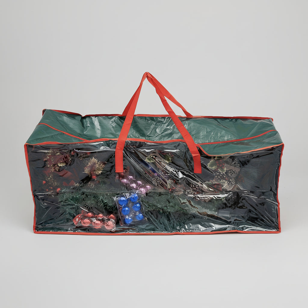Christmas Tree Storage Bag Heavy Duty Waterproof Plastic Organizer