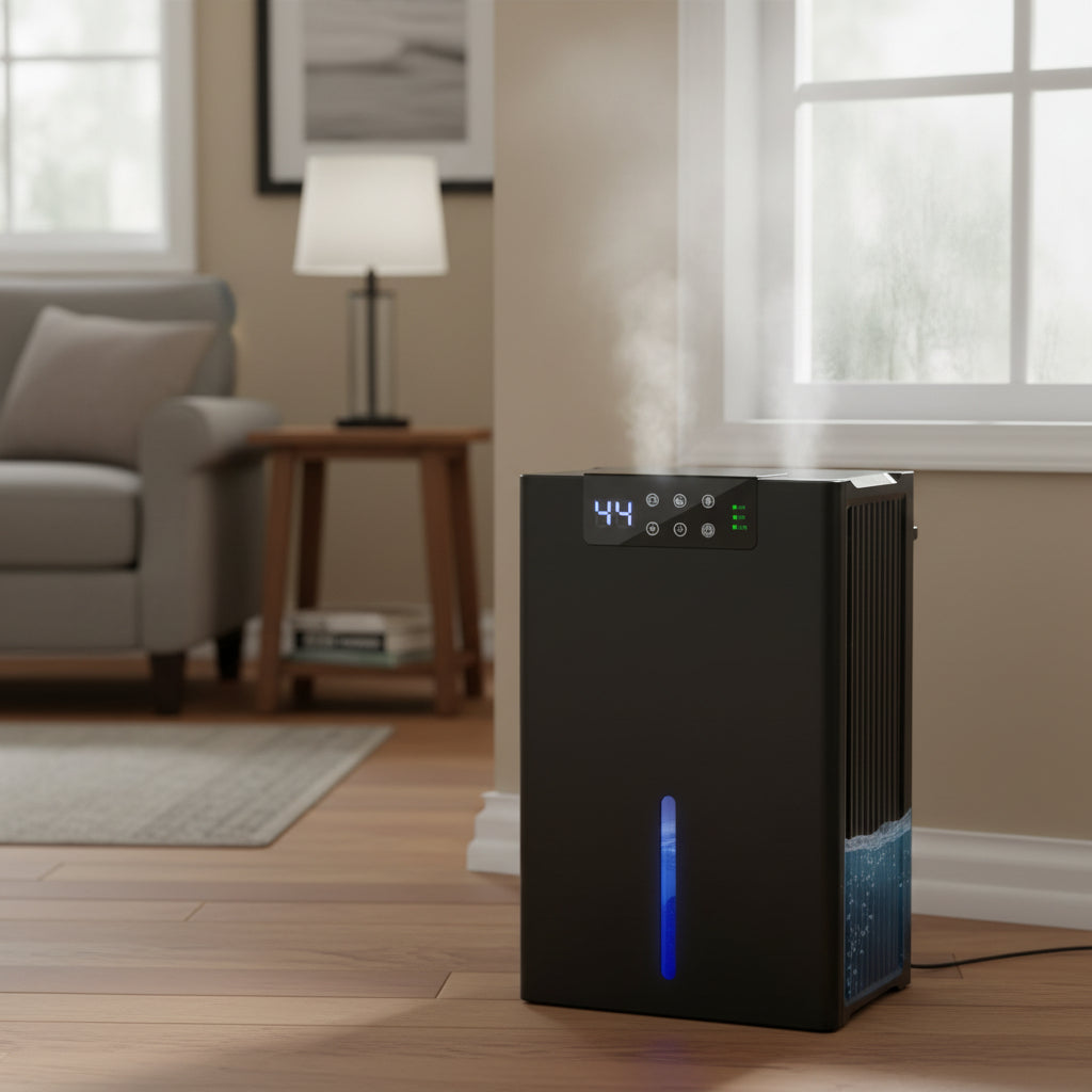 Cooling Basement Dehumidifier Home Compact Quiet Digital
