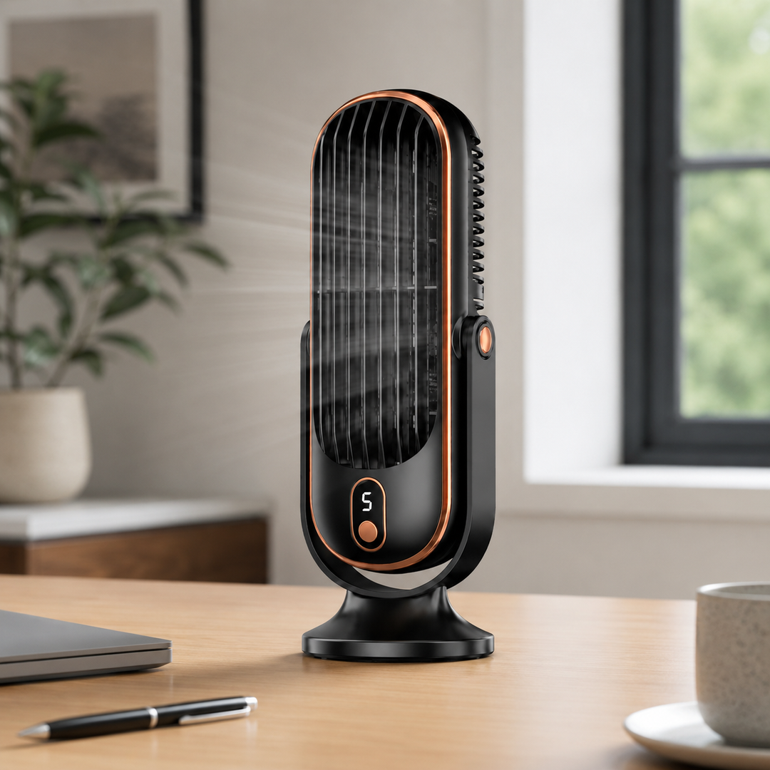 Cooling Portable Fan Battery Operated Fan USB Desktop Fan