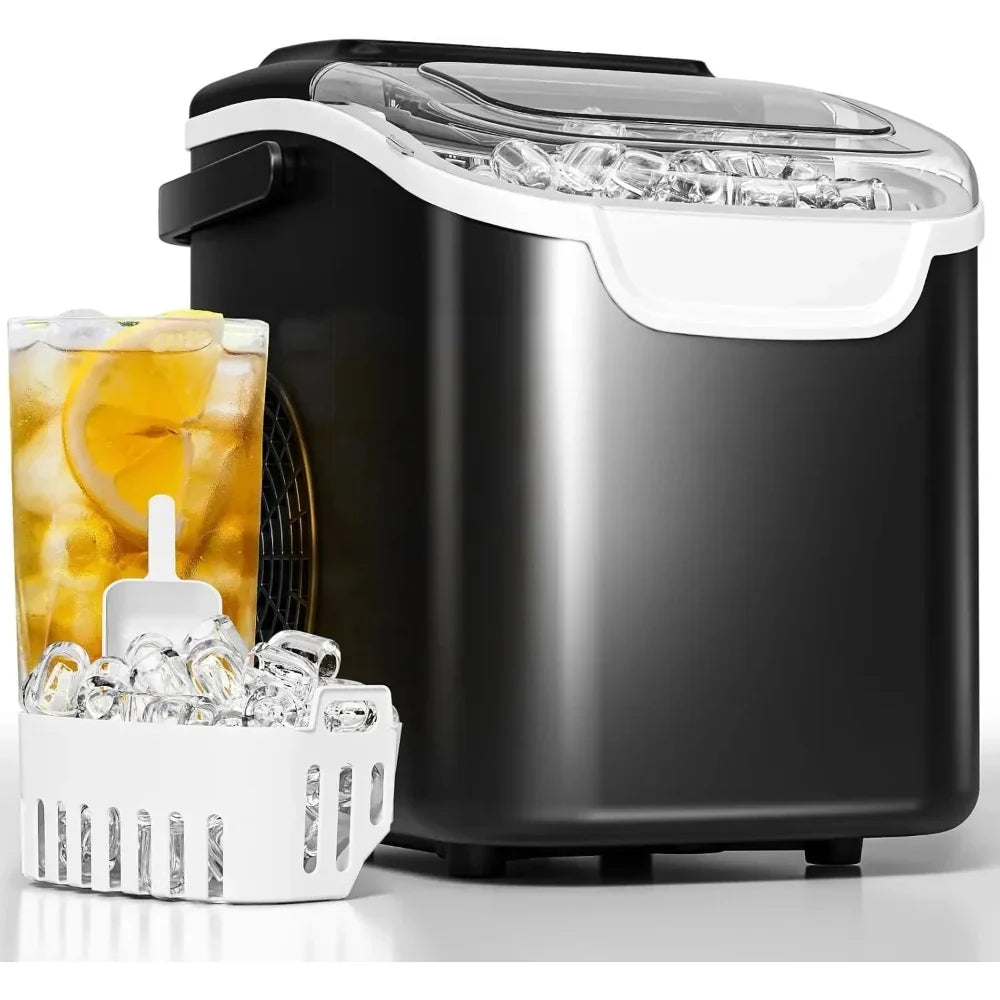 Countertop Ice Maker Nugget Portable Compact Kitchen