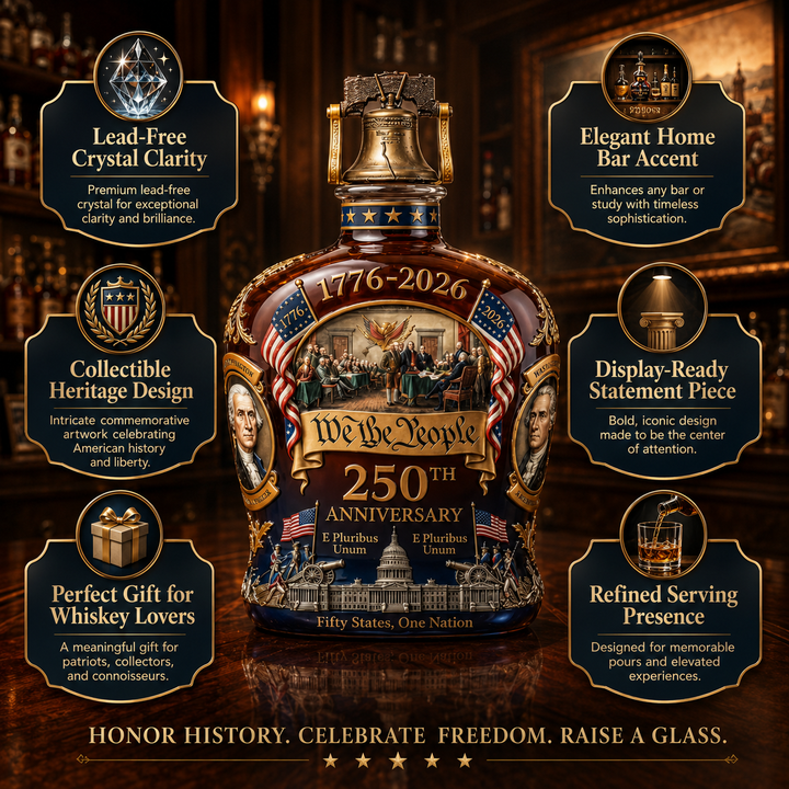 Decoration Whiskey Decanter Glass Lead Crystal