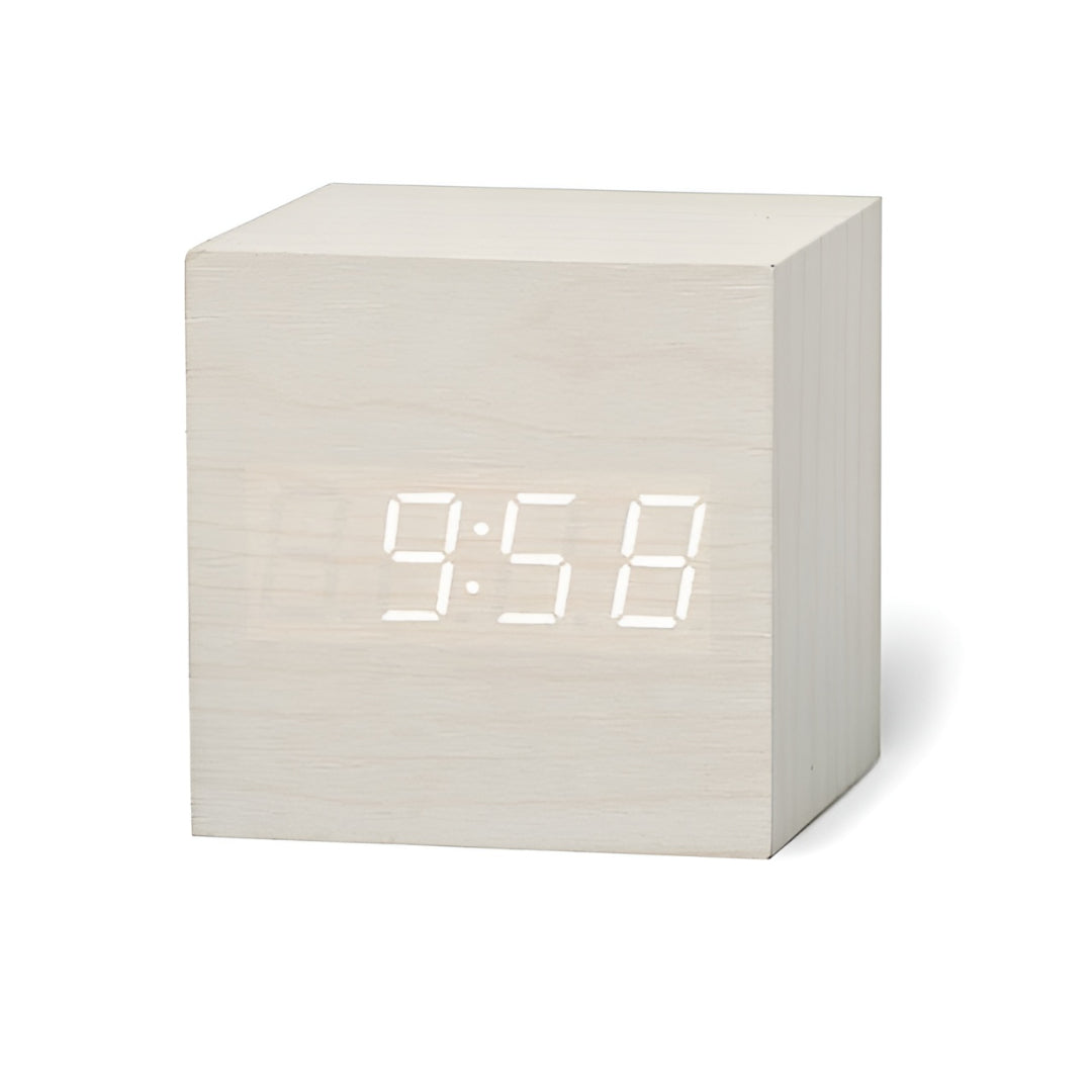 Digital Alarm Clock LED Display Desk Temperature Timer