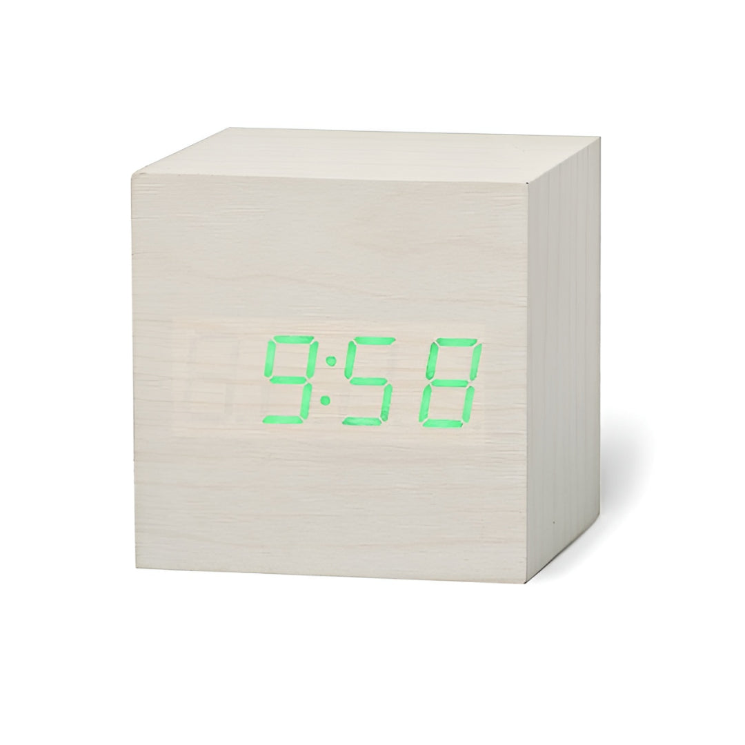 Digital Alarm Clock LED Display Desk Temperature Timer