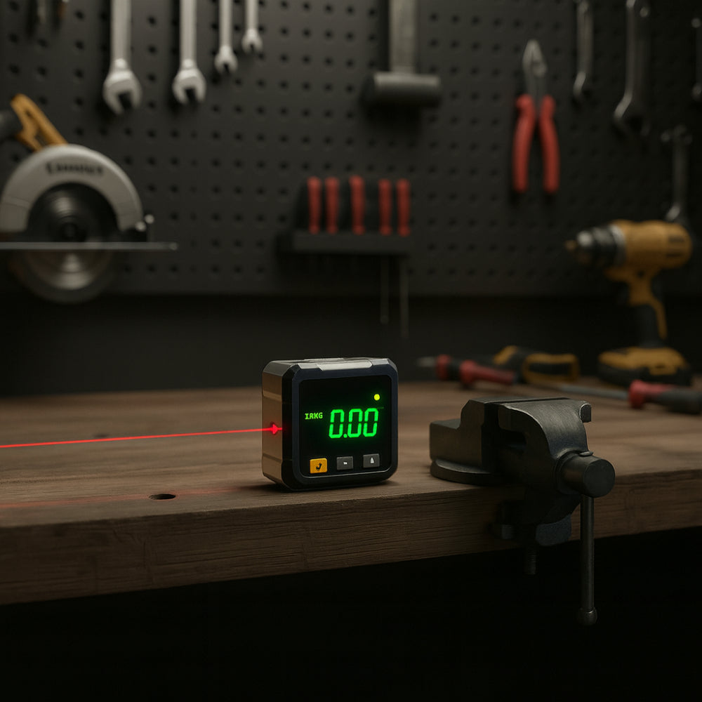 Digital Angle Finder Magnetic Laser Measurement Tool