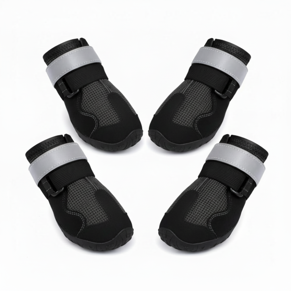 Dog Shoes Outdoor Paw Protection Anti Slip Rubber Sole