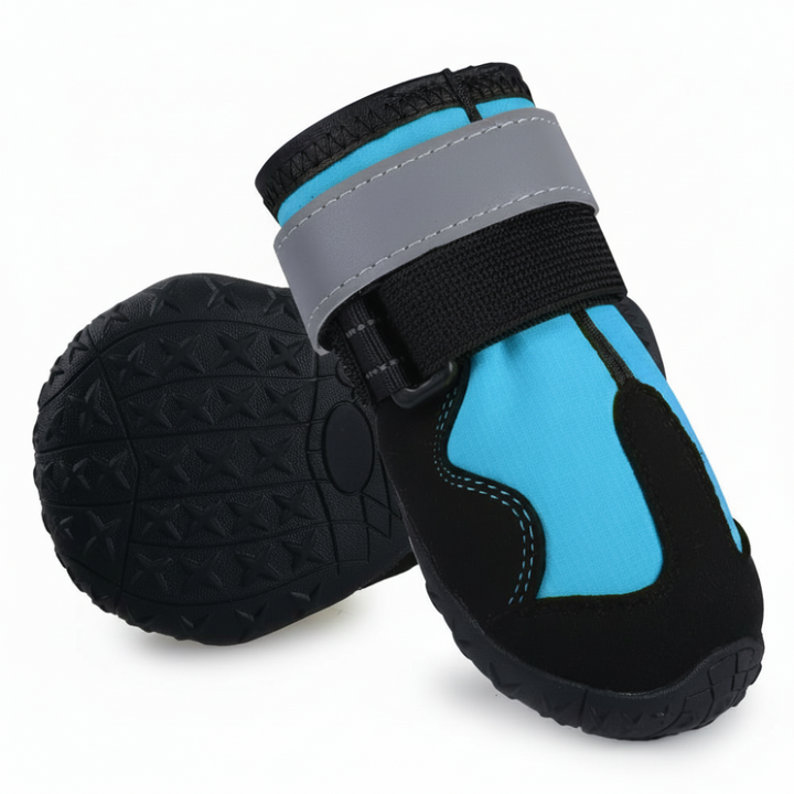 Dog Shoes Outdoor Paw Protection Anti Slip Rubber Sole