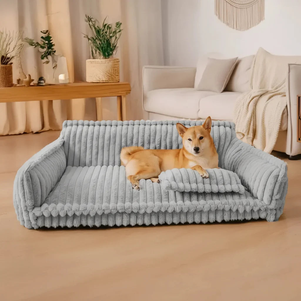 Dog Bed Washable Dog Sofa Bed Raised Edges Large Dogs