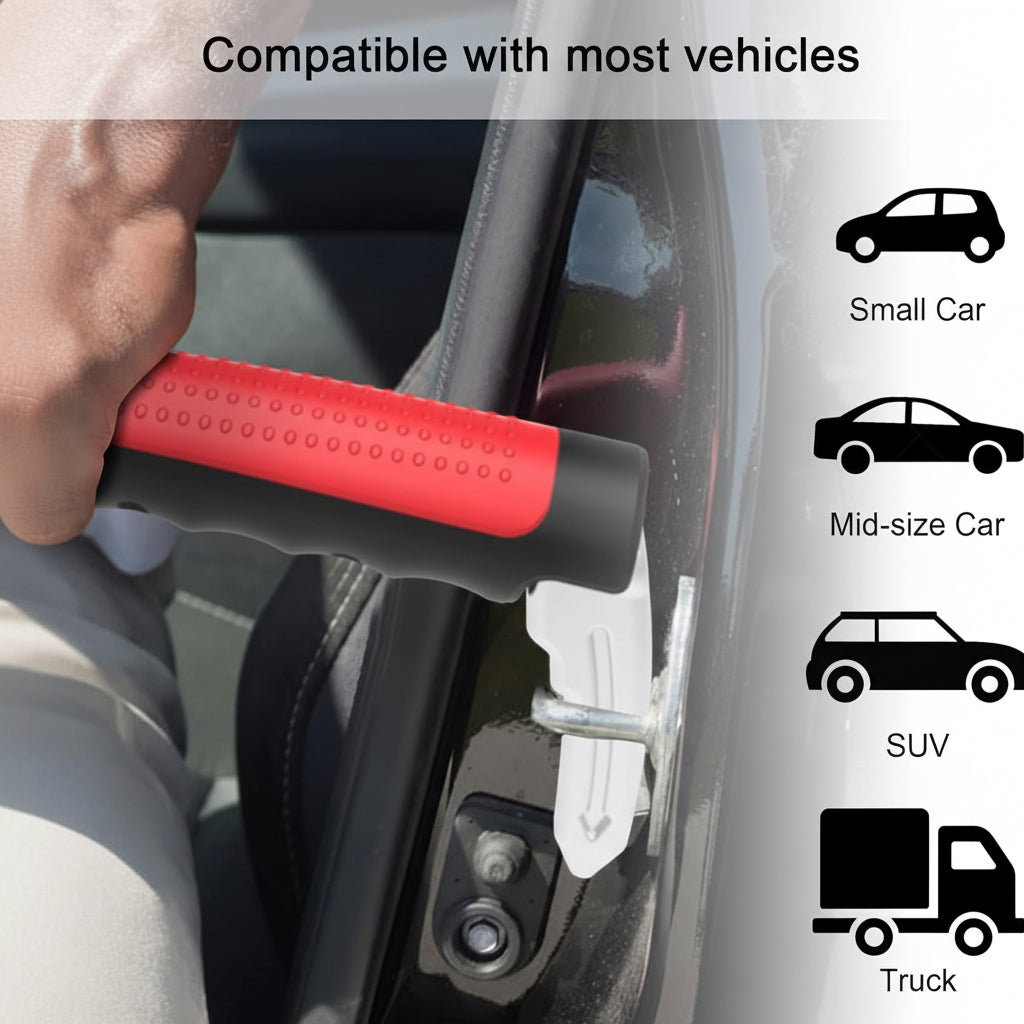 Car Emergency Tool Safety Window Breaker Door Assist Handle