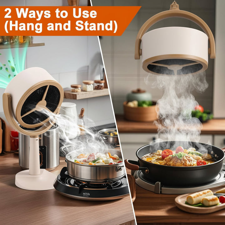 Portable Range Hood Rechargeable Kitchen Exhaust Fan
