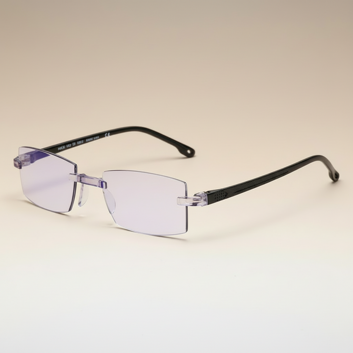 Eyeglasses Progressive Blue Light Blocking Rimless Reading Glasses