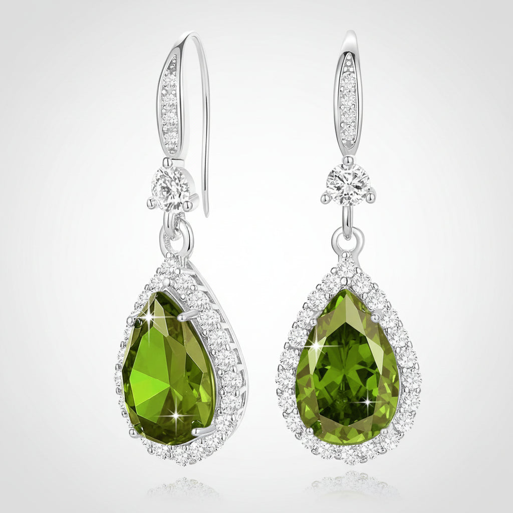 Earrings Mothers Day Gift Birthstone Teardrop Dangle jewelry