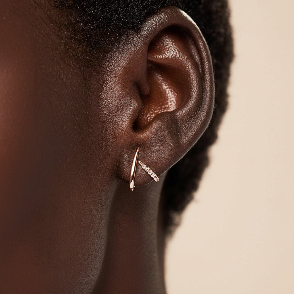 Earrings Mothers Day Gift Gold Geometric Stud jewelry