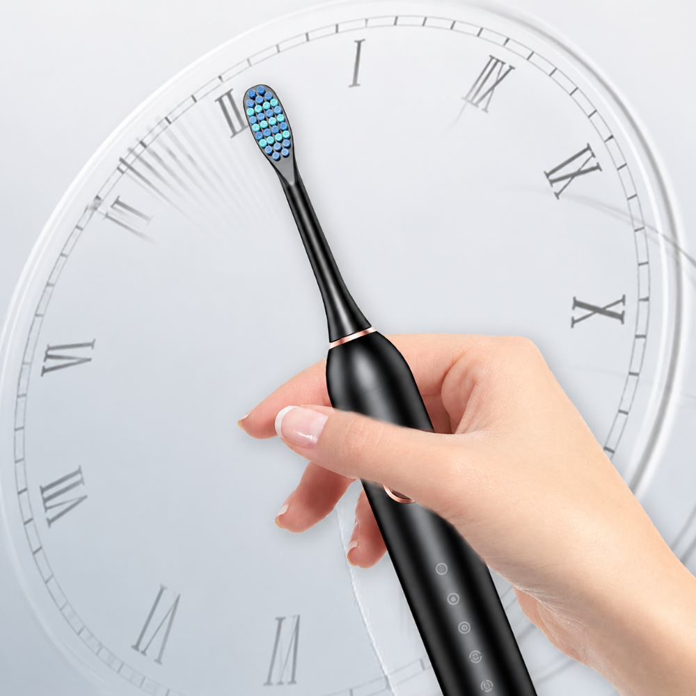 Electric Toothbrush Sonic Cleaning Rechargeable Travel Set