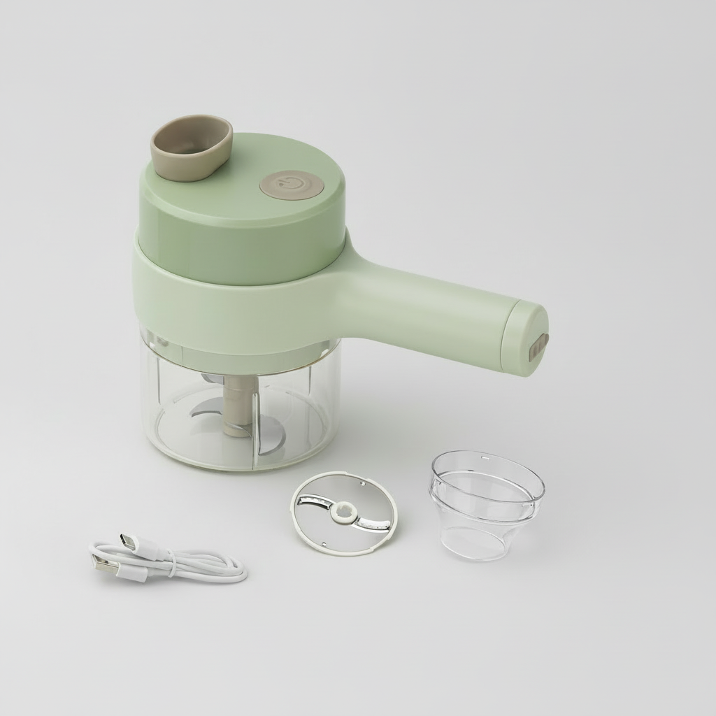 Vegetable Chopper Electric Food Processor Wireless Kitchen Cutter