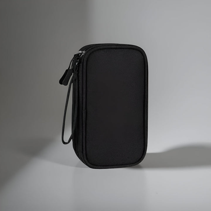 Electronics Organizer Travel Storage Case Fabric Portable Design