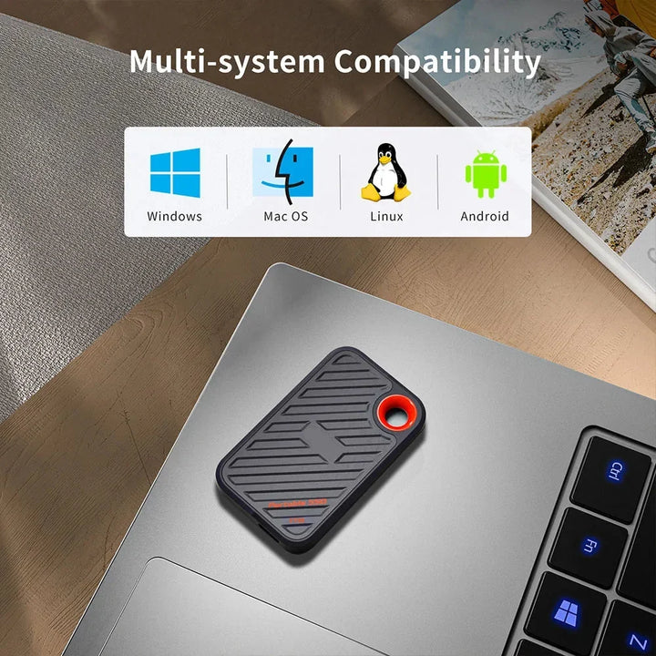 External Hard Drive Portable SSD Compact Data Backup Storage