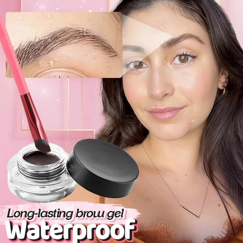 Eyebrow Stamp Brush 4D Hair Stroke Brow Tool Waterproof Makeup