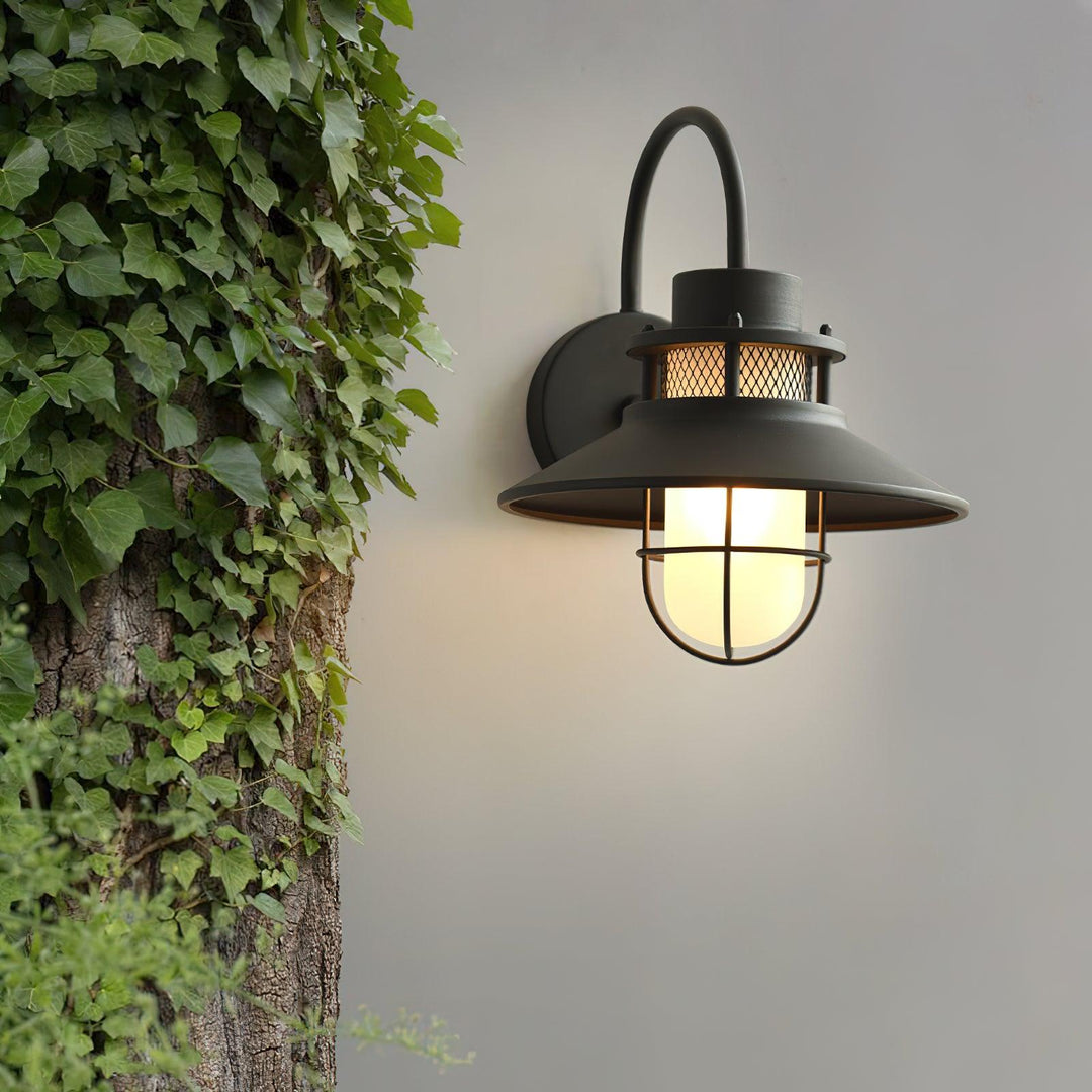 Felix Outdoor Wall Lamp | Industrial Waterproof Light Fixture