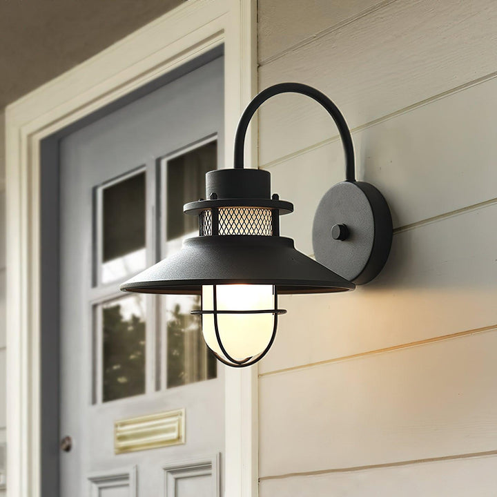 Felix Outdoor Wall Lamp | Industrial Waterproof Light Fixture