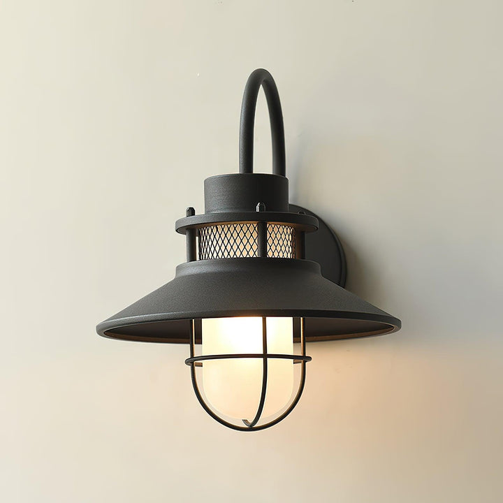 Felix Outdoor Wall Lamp | Industrial Waterproof Light Fixture