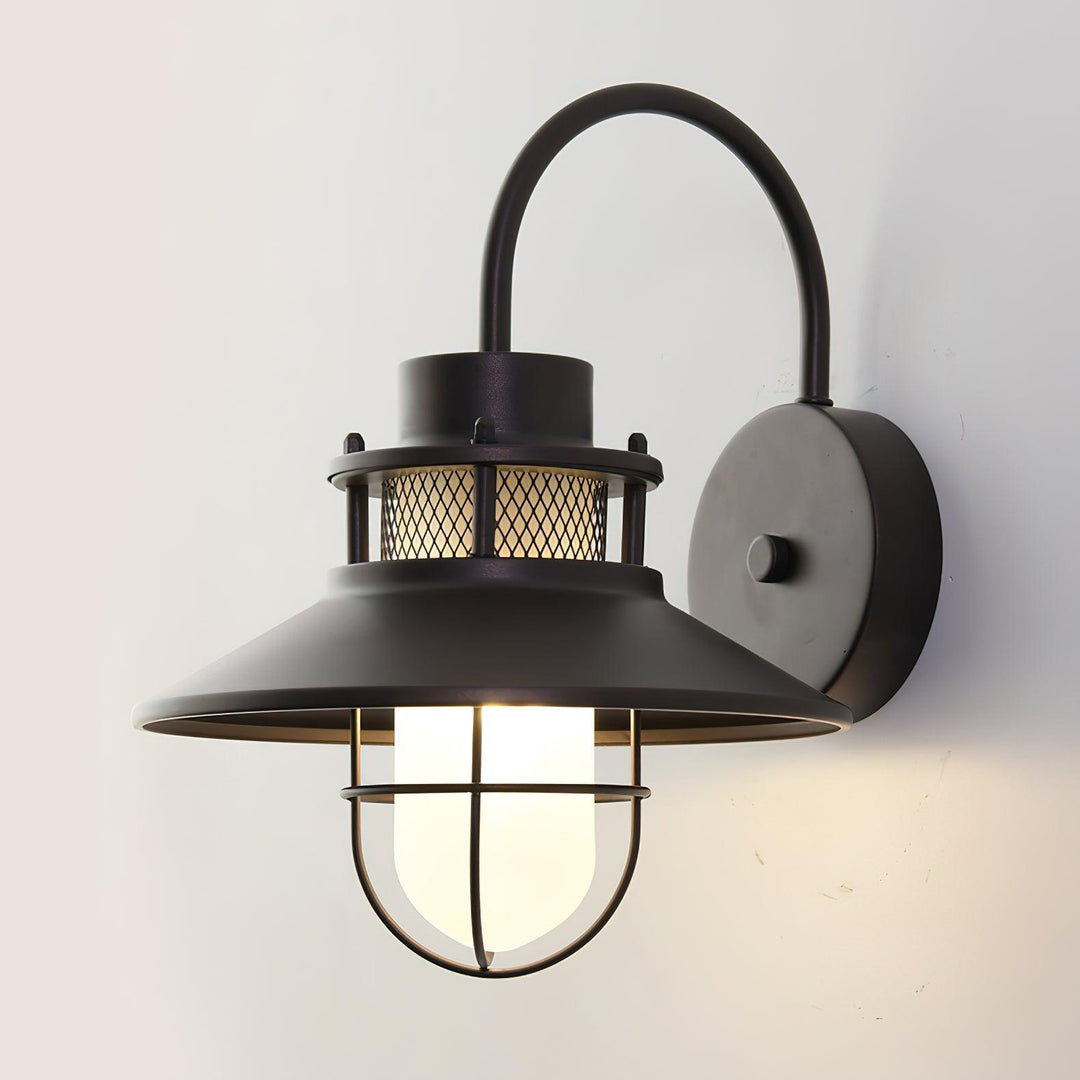 Felix Outdoor Wall Lamp | Industrial Waterproof Light Fixture
