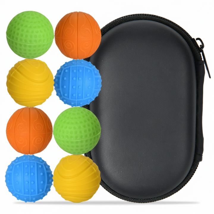 Fidget Toy Magnetic Silicone Sensory Balls Desk Set